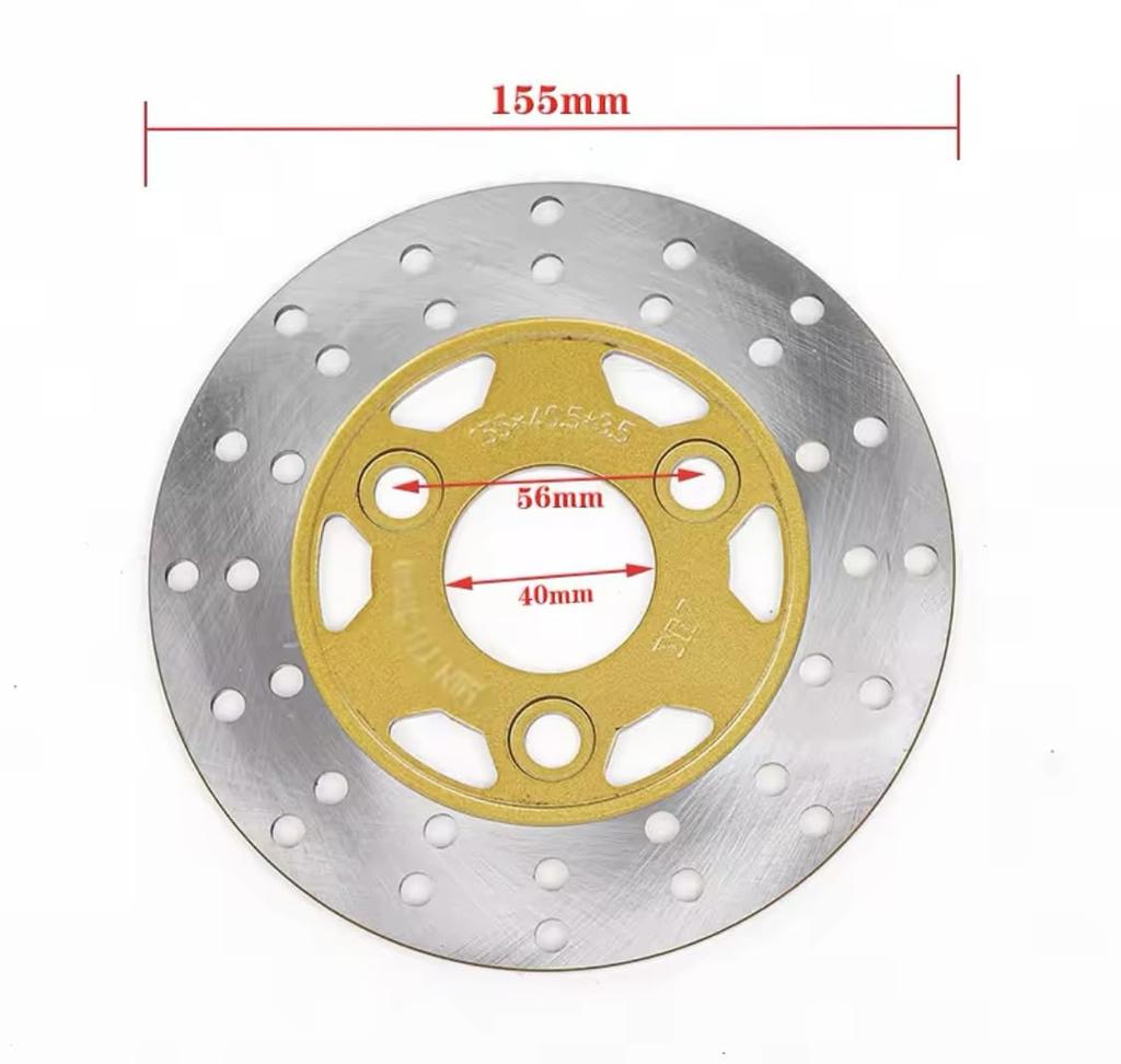 ZR Front Brake Disc Deepa RibusuJOG50 (Aftermarket Part)