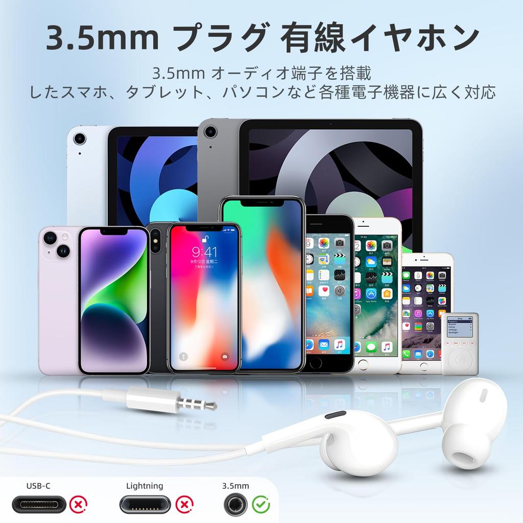 Jack Wired Earphones Sound Volume Low Clear Comfortable Compatible with Devices 3.5mm [HiFi Quality] Control, Latency, Calls, Fit, 3.5mm