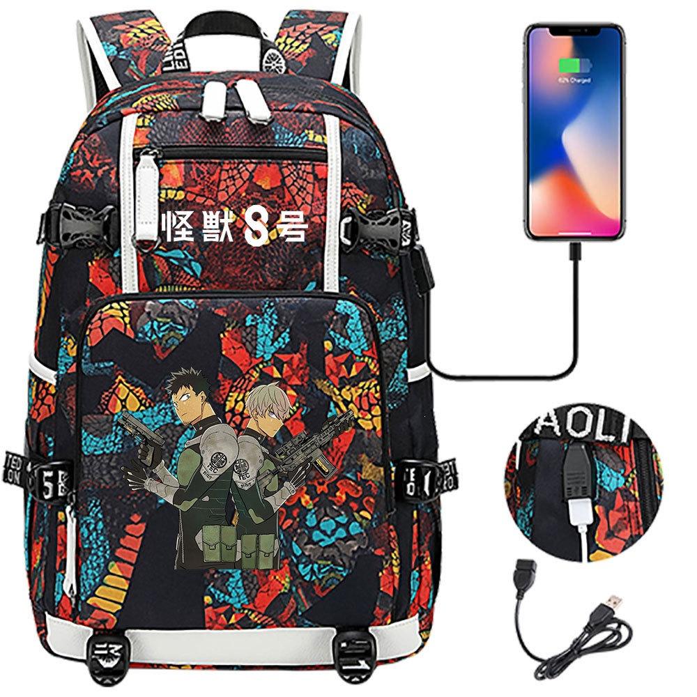 Schulrucksack mit großer Kapazität und Schultergurt; Schüler Drei-teiliges Federmäppchen-Set