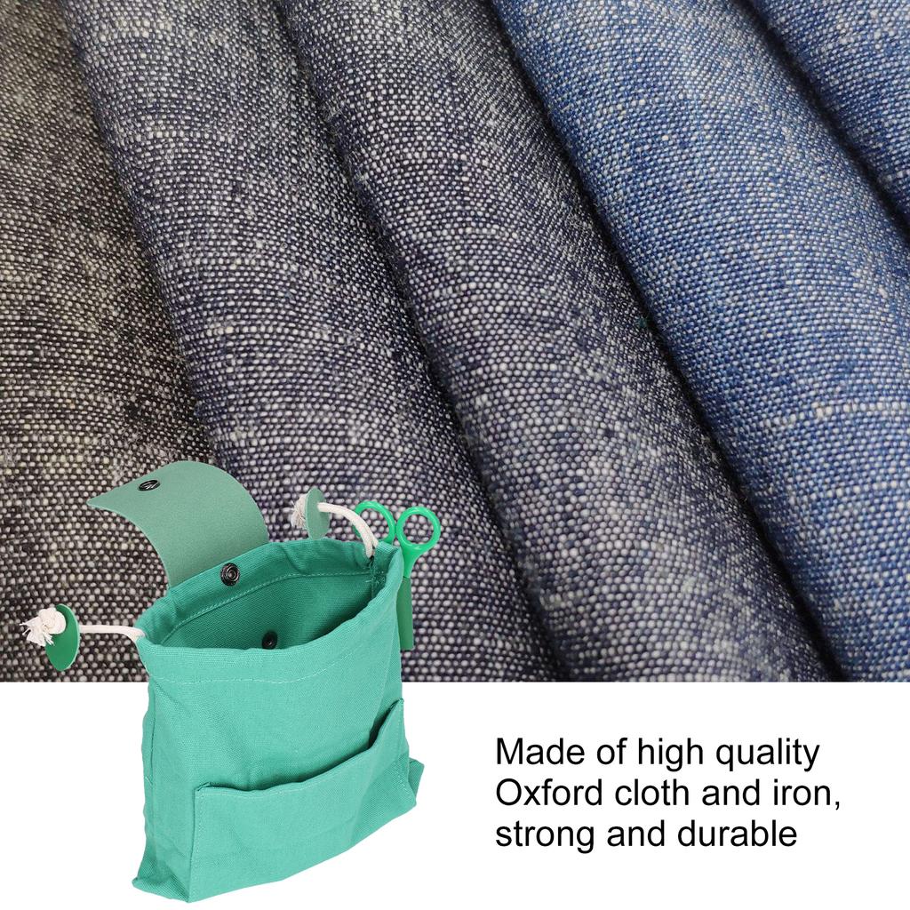 Hunting Bag, Oxford Fabric Foraging Sack Belt Buckle Fruit Picker Portable Lightweight Hiking Tool Tackle Holder