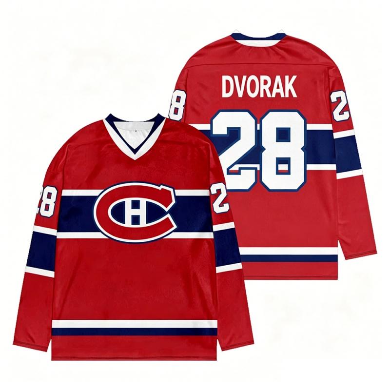 Utah Mammoth Hockey Jersey Montreal Canadiens Team  Long Sleeve Sweatshirt Women Men Player Cosplay Top Shirts Quick-dry
