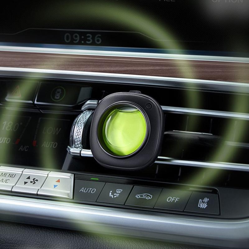 Car Fragrance Auto Air Outlet Aromatherapy Clip With Essential Oil Air Freshener Car Interior Odor Removing Fragrance Perfume