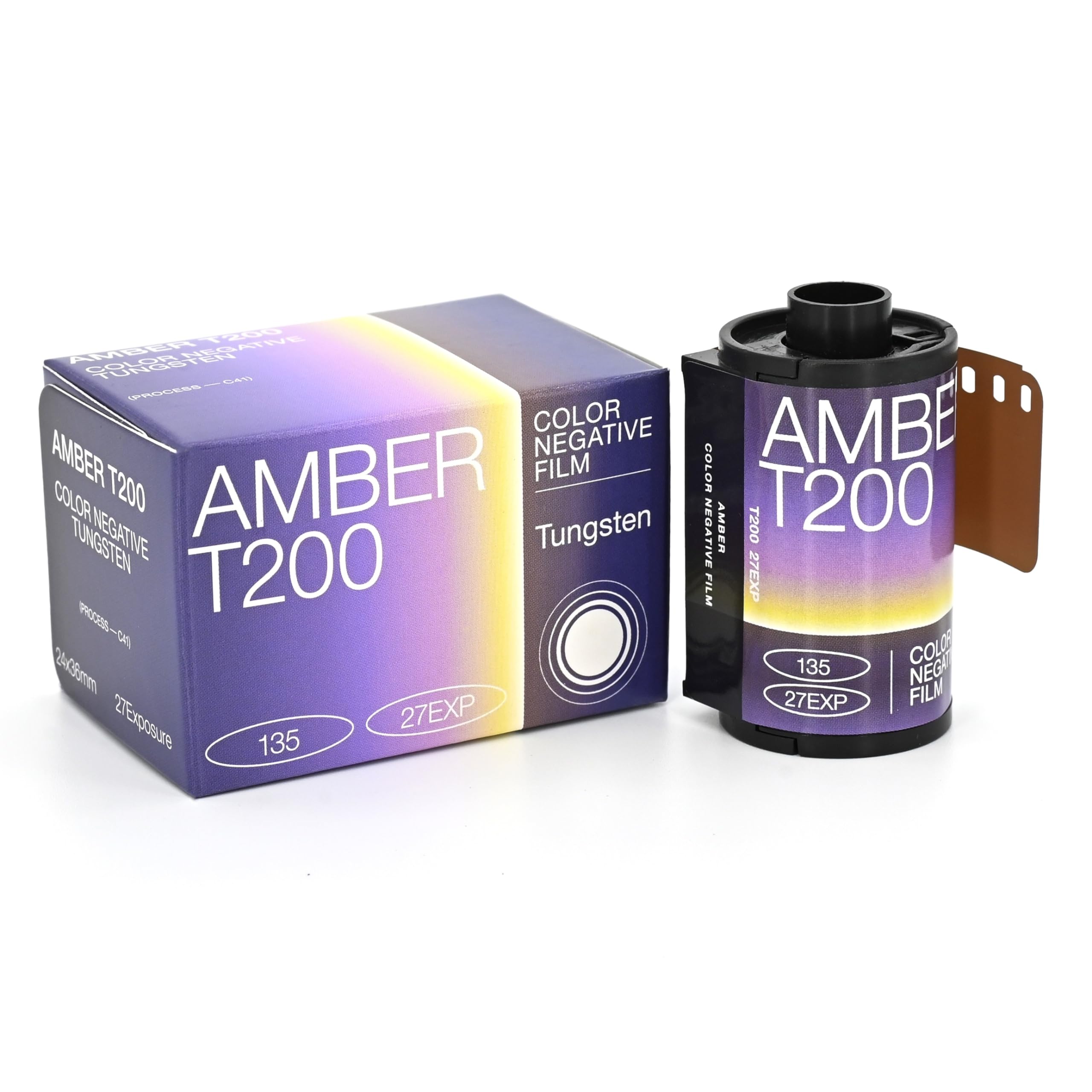 

RETO Amber T200 35mm Color Negative Cine Film C41 Process Film, 27EXP, ISO200, 135, Cinematic, Style,