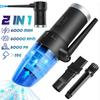 Vacuum Cleaner And Cordless Air Duster Handheld Electric Air Blower Powerful Cleaning 2-in-1 for Car Computer Keyboard Sofa NEW