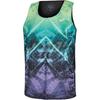 Color Block Soft Cool Round Neck Sleeveless Tank Top Men Tops Multi-color 2011C842-308