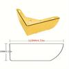 4Pcs Durable Heavy Load Bearing Furniture Legs Metal Cabinet Three-pronged Feet Triangle Sofa Legs DIY Furniture Hardware Legs