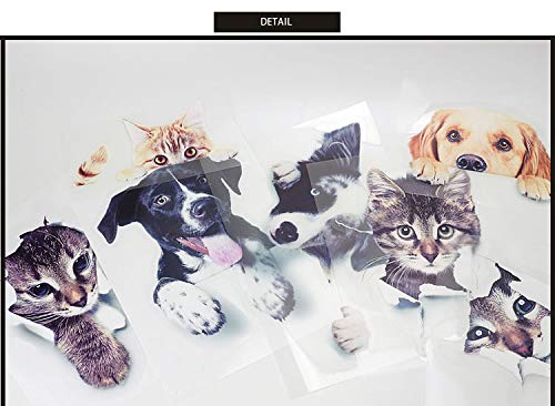 Prendre Car Sticker Dog Cat Cute Animal Dress Up Car