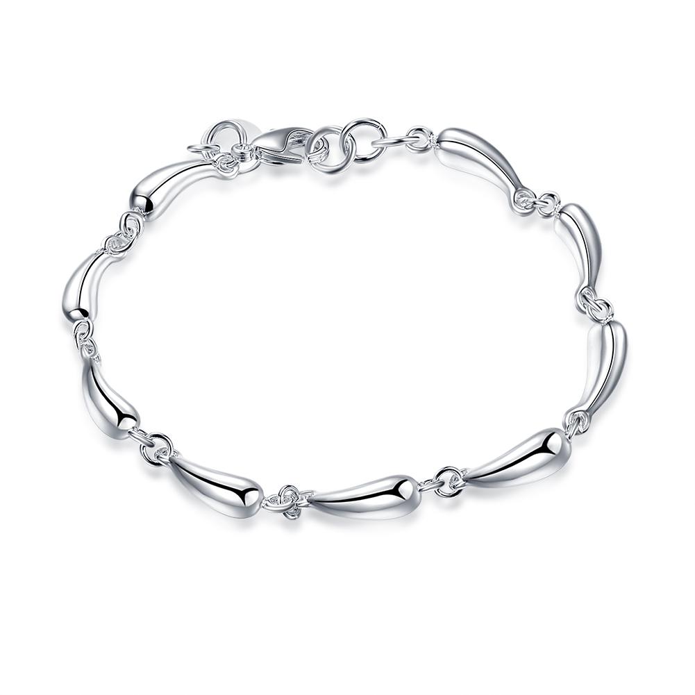 New High quality 925 Sterling Silver 4MM Women Men chain Male Twisted Rope Bracelets Fashion Silver Jewelry