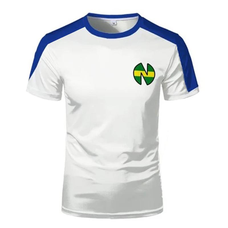 Manga Captain Number 10 Tsubasa Jersey Cosplay Custom Tops Short Sleeve Loose T-shirt Streetwear Unisex 3D Print T Shirts