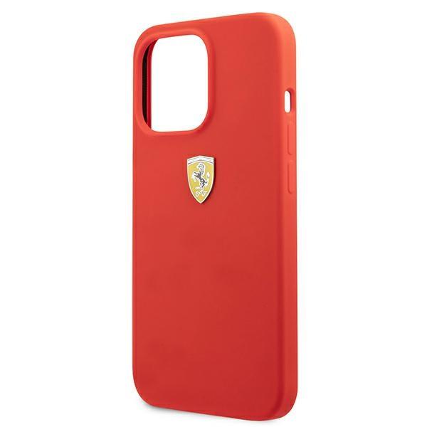 Ferrari Fessihcp13Xre Iphone 13 Pro Max6,7 Czerwony/Red Hardcase Silicone