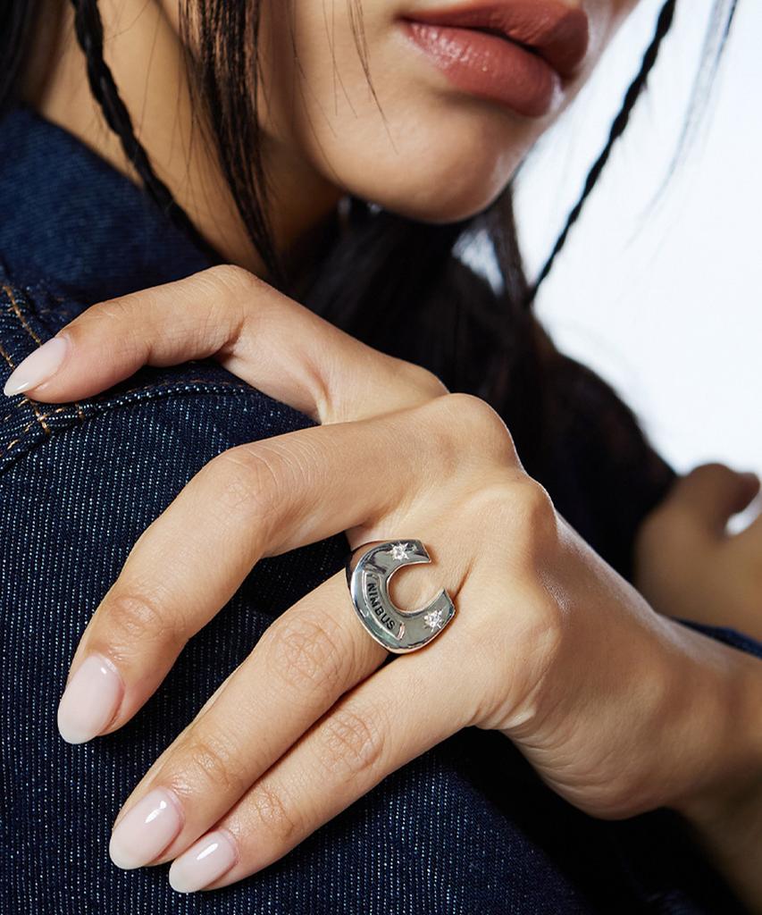 Nimbus Sparkle Horse Shoe Ring (Large)