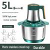 green 5l with 5 knife sets