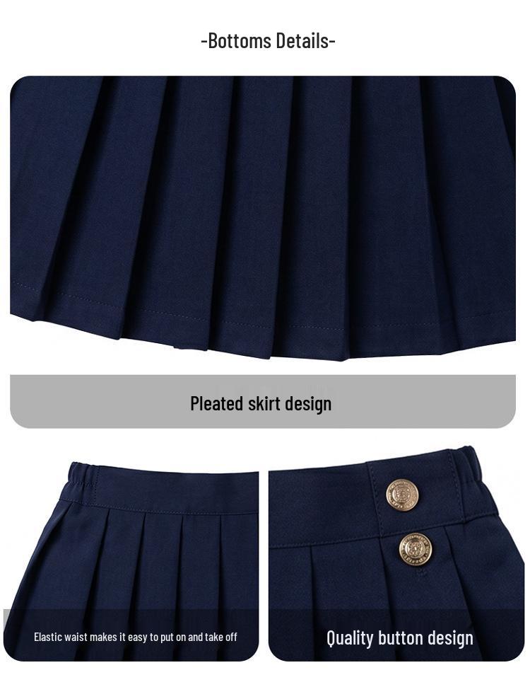 British Style Summer School & Kindergarten Uniform Set for Graduation and Chorus Performance