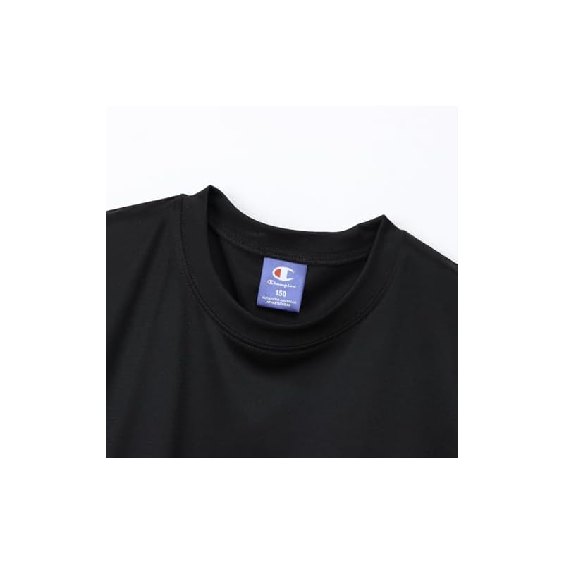 [Champion] Kids Short-Sleeve Crew Neck UV Protection Quick-Drying Script Logo Print T-Shirt & Shorts Set School Sports CK-DSW05-090-160