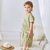 Happyology Kids' Full-Print Cotton Knit Summer Shorts