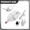 Piping Bag Pastry Replacement Head with Tips for Icing Chefs Cupcakes