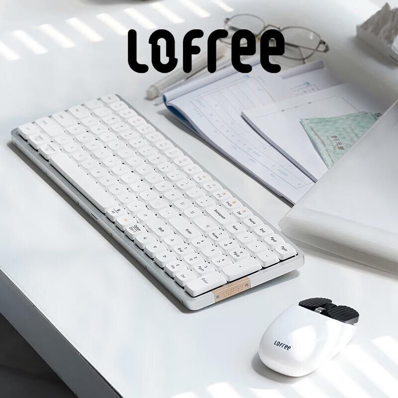 

LOFREE Xiao Shun 100-Key Low-Profile Gasket Mechanical Keyboard