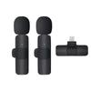 Wireless Lavalier Microphone K1K9: Noise-Reducing, Mini Universal Mic for Outdoor Video Recording