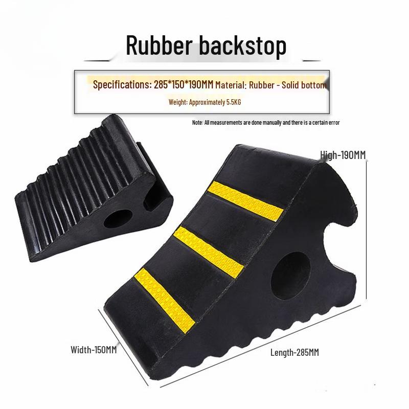 

Heavy Duty Rubber Wheel Chock