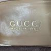 Pristine GUCCI Loafers Horsebit Brown Suede Leather Women 8 100 0442 Used