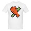 Buffalo Chicken Wing Drumstick And Celery Salt Style Tshirt Casual And Loose Full Texture Shirt