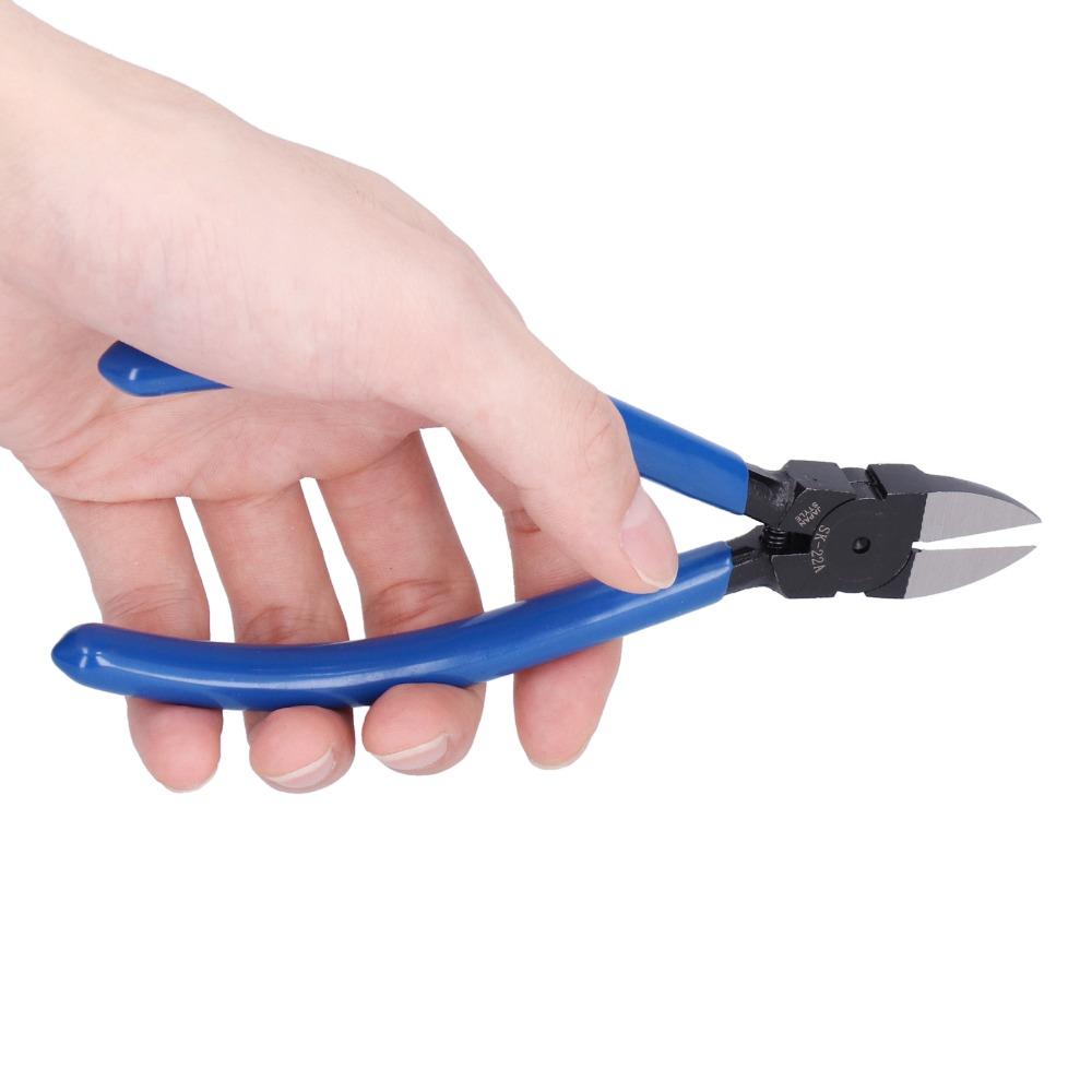 6 Inch Diagonal Pliers Blue Flush Cutter Professional Wire Cutter Trimming Circuit Parts