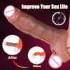 Wearable Manual Realistic Penis Ring Sleeve Men Ring Penis Sleeve Cock Sleeve Enlarger Silicone Penis Sleeve Sex Toys For Adult Male Products