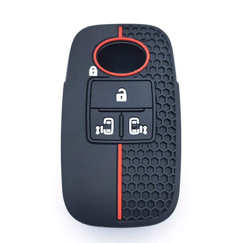 4 Buttons New Silicone Car Remote Key Case Key Fob Shell For Daihatsu Rocky For Toyota Raize Fob Key Chain Accessories