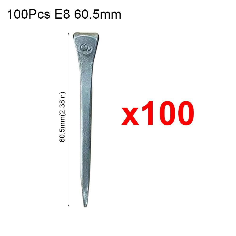 100Pcs Steel Horse Shoe Nails Harness Repair Hoof Nails New Horseshoe Nails  Horse Riding Supplies