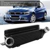 Front Mount Turbo Intercooler 3.14in Inlet Outlet Aluminum Fit for N54/N55 Engines E82 E88 135i