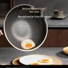 Midea 316 Stainless Steel Non-Stick Wok