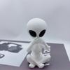 3D Printed Alien Ornaments, Do Not Listen, Do Not Look, Do Not Speak, Whimsical Alien Statues, Fantasy Space Room Decorations