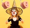 Stretchy Pig Nose Prop Animal Mask for Family and Halloween Cosplay Costume Party Fun Toy CZ-XING 2-Piece Friends,