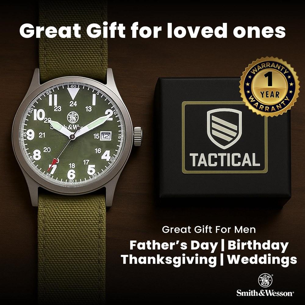 Smith & Wesson Military Watch SWW-1464-OD Men's