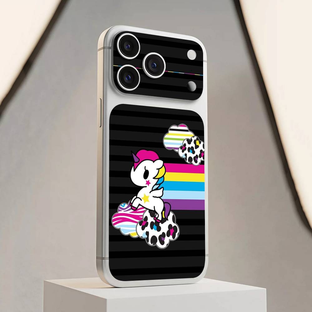 

Япония Tokidoki Для Apple IPhone 17 Pro Max /17 Pro Задняя крышка корпуса Наклейка Пленка-кожа Цветная Задняя защитная наклейка iPhone 17 Pro