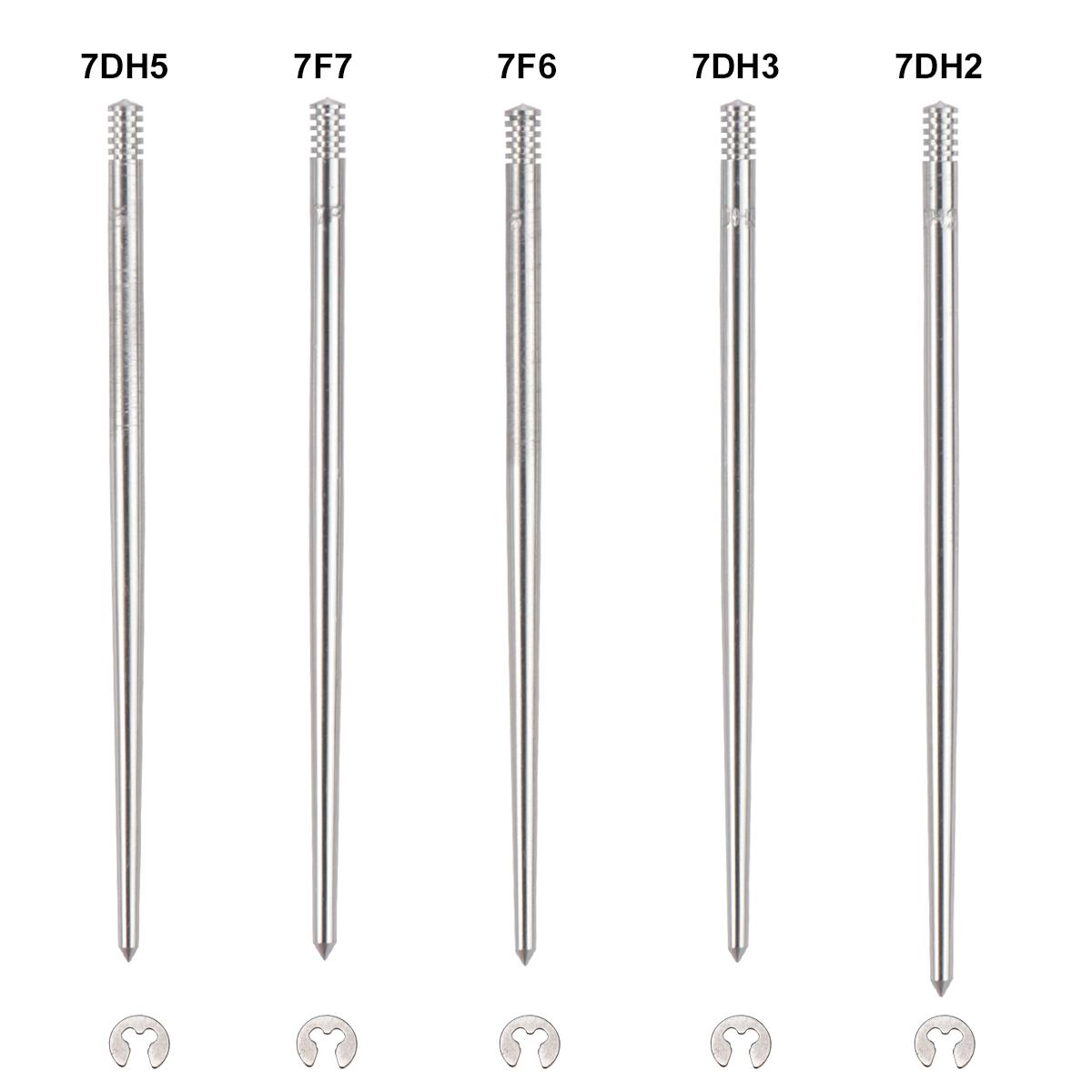 ZSDTRP 4 5 6 7 Series Mikuni Jet Needles TM Series Flat Slide Round Slide Carburetors Mikuni Jet Needles For VM16-VM44 TM24-TM38 7-A5