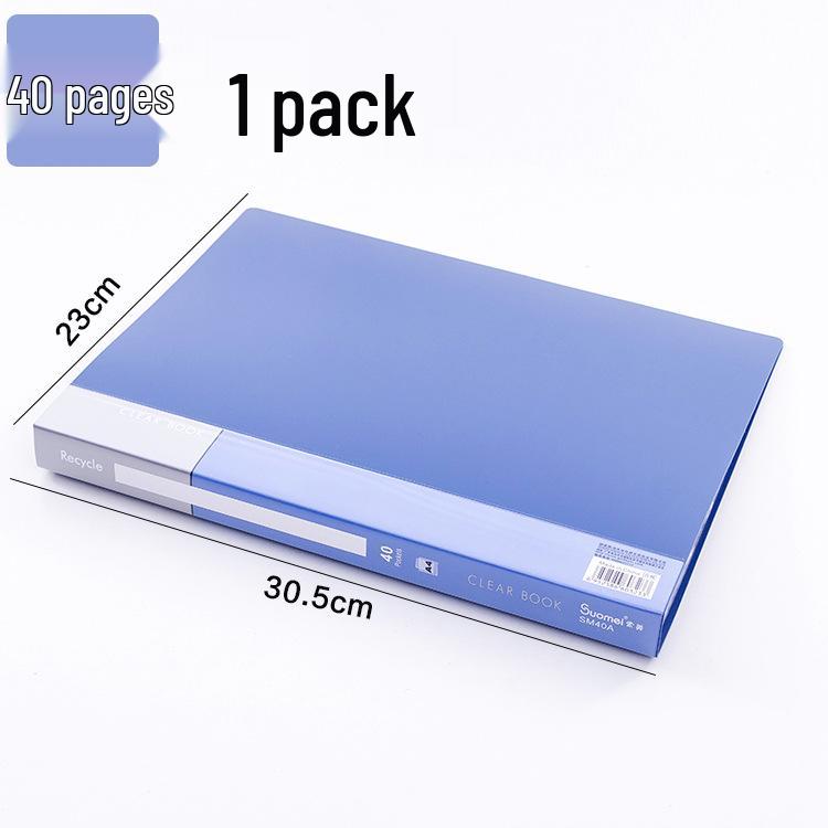 A4 mehrschichtige Seitenabtrenner und Dokumentenordner für Ringordner (20-100 Blatt)