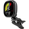 Cherub WST-675 V2 Rechargeable Clip-on Tuner, Rechargeable, Easy-to-Read Display, Multiple Tuning Modes (Ukulele, Bass, and Baritone), Compact Size, A