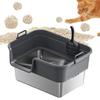 Large Cat Litter Box for Indoor Cats and Kittens, Easy To Clean, High Sides,