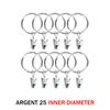 10PCS Curtain Clip Iron Made Curtain Clips Multicolor Buckle Clip Retro Classic Drapes Tie Buckles Modern Curtain Accessories