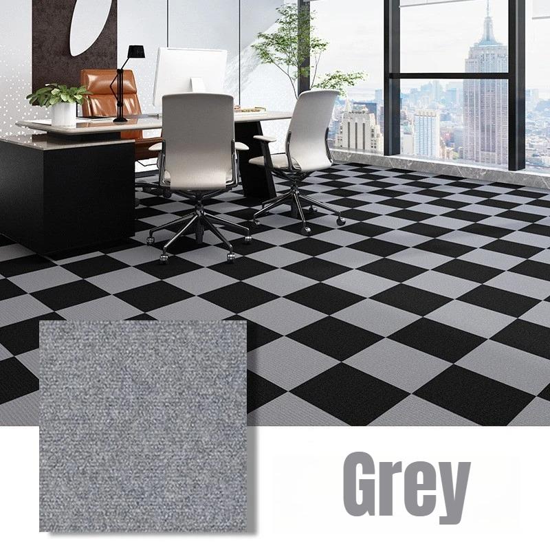 Tapete Decorativo Autocolante para Chão, Padrão Geométrico Moderno, Resistente à Água, para Quarto, Dormitório, Quarto de Bebé. Descolar e Colar, Silencioso, Antiderrapante, Antifouling