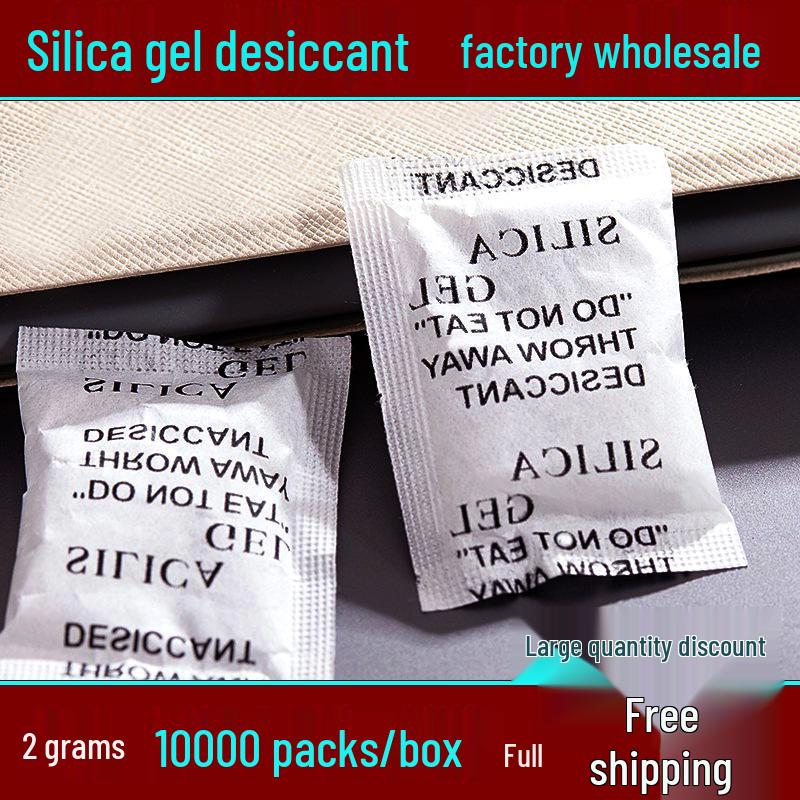 

Silicone Desiccant Beads: High Moisture Absorption, Anti-Mildew, Household Dehumidifier High-Absorption Desiccant 1g/2000 packs