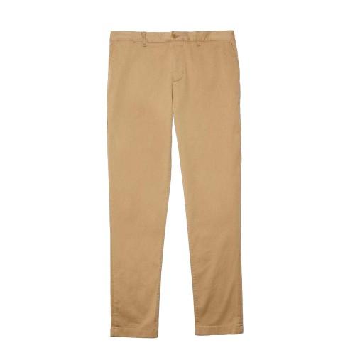 Lacoste Men's Cotton Stretch Slim Chinos