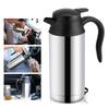 Car Electric Water Keeps Hot for Car Outdoor Long Distance 750ml Kettle, In-Car Heater, Water, Coffee, Tea, Camping, Activities, Travel,