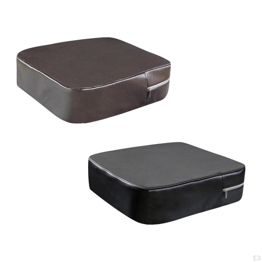 Chair Height Cushion PU Removable Washable Suitable Thickness Secure Straps for Children