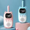 USB Rechargeable Walkie Talkie for Kids Outdoor Adventure Electronic Walkie Talkie Toy Cartoon Walkie Talkie for Camping