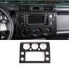 ABS Carbon Fiber Navigation Panel Cover Trim for Toyota FJ Cruiser 2007-2014