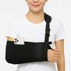 JASDESIGN Arm Adult Triangular Sling with Smartphone Compatible with Left and Right and Clavicle for Men and Sling, Pocket, Arms, Shoulder, Support,