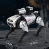 14.5cm Robot Kurt Oyuncak Modelleri Alaşım Döküm Yürüyen Robot Dokunma Algılama Ses Işık Elektronik Evcil Hayvan Köpekler Çocuklar Yetişkinler İçin Hediyeler