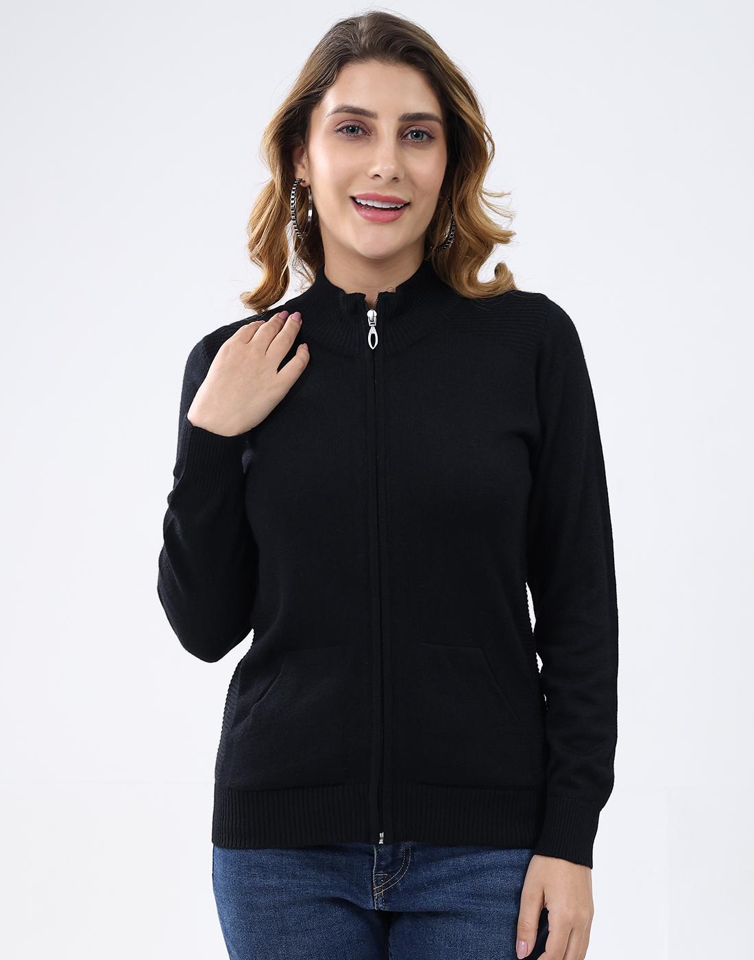 

Monte Carlo Women s Regular Fit Cardigan чёрный